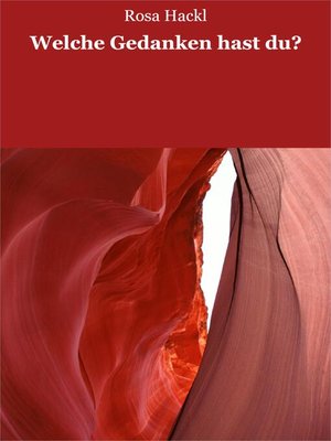 cover image of Welche Gedanken hast du?